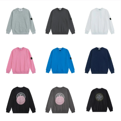 Stone Island Hoodie High Street Fashion Brand Long Sleeve T T-shirt Sweater1-40