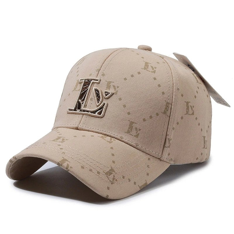 Louis Vuitton LV Hat New Baseball Cap Printed Men & Women Trendy All-Matching Embroidered American Style High-End Hat Presbyopic Fashion Peaked Cap