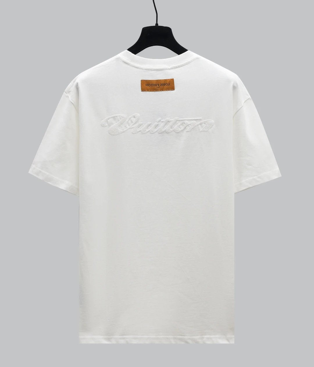 Louis Vuitton LV T-shirt Front and Back3D Arch Bridge Embroidery logo round Neck Short Sleeve25ss New Pure Cotton Unisex Style T Casual T-Shirt Base Layer Shirt OS Loose Fit Half Sleeve Top Plus Size