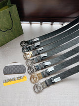 Gucci Belt Top version New Original Single Men's Belt Leather Belt Man Pair g Belt Men's Fashion Casual Original Leather Gujia Belt GG Home Pant Belt Male Gucci Gucci Men's Belt Ferragamo3.8