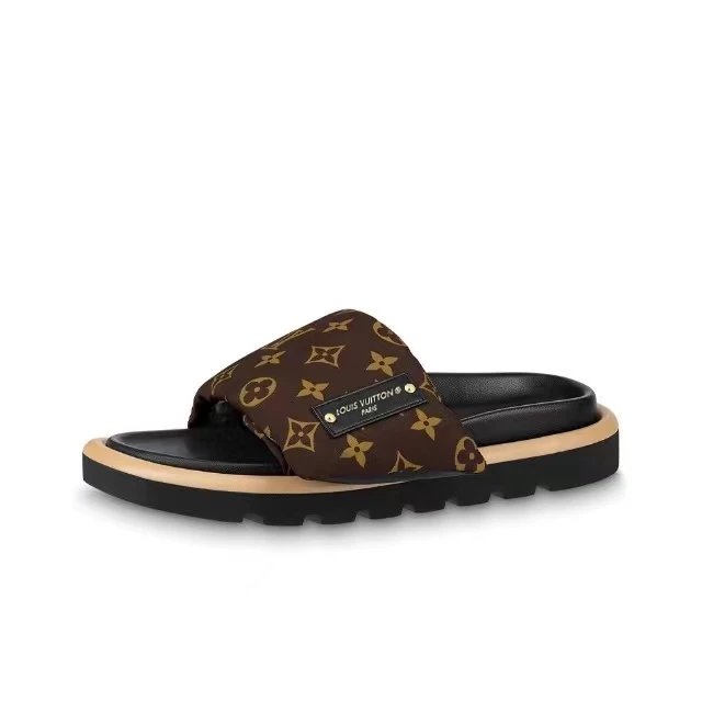 Louis Vuitton LV Slippers Fashion Trendy Brand Sneaker Men's and Women's Casual Shoes Running Shoes