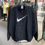 Nike 2024Spring and Autumn New Women's Jackets Casual Large Hook Woven Jacket Sun Protection Top Coat DX5865