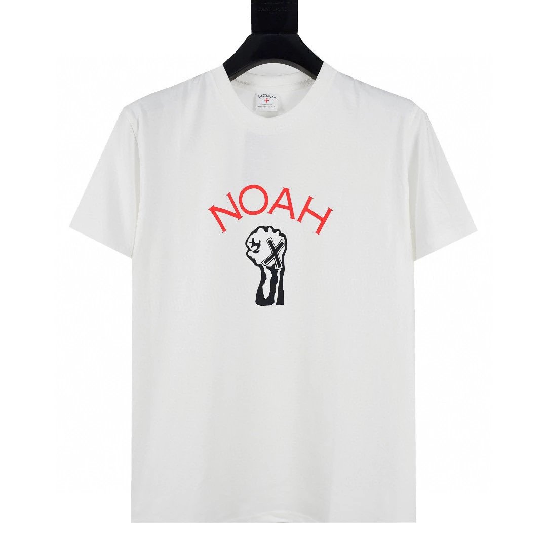 NOAH T-shirt Top Version in Stock Short Sleeve First Generation Cross Classic Fashion Brand Men and Women T T-shirt