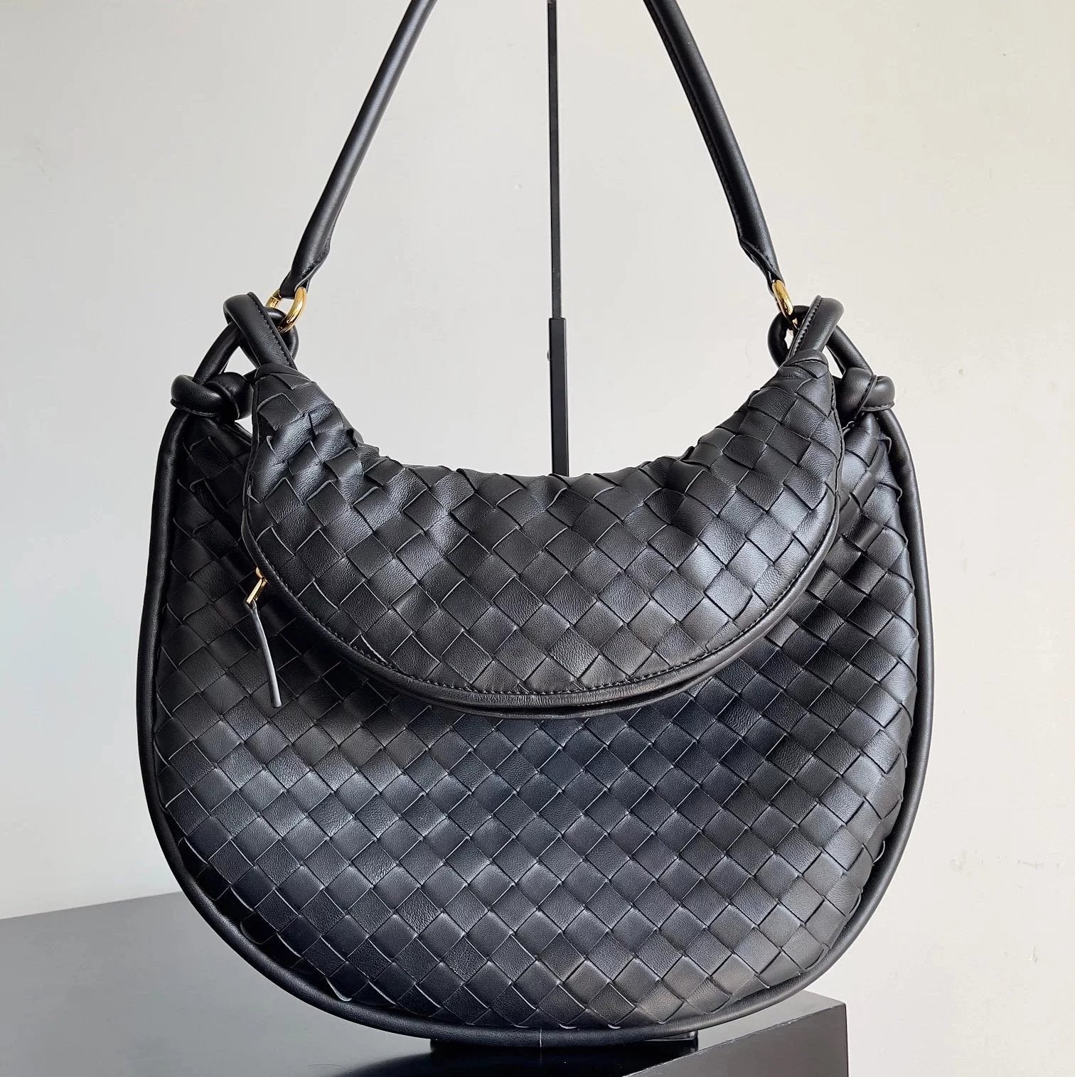 Bottega Veneta Women's Bag Top version 【Level Surrogate Shopping】Shu Qi Same Style New gemelli Handbag Twin Bag hobo Bag Underarm Bag Backpack Twin Bag Clutch Bag Backpack New Combination Bags Gemelli Gemini Woven Bag Woven Bag