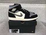 Air Jordan 1 Mid shoes New All-Match Trendy Men's Casual Sports Shoes