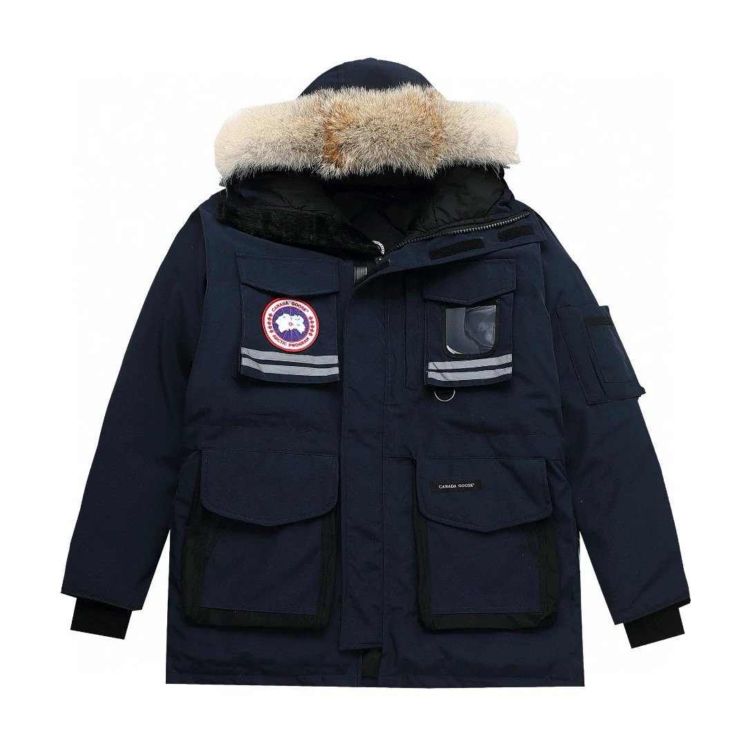 Canada Goose Down Jacket Top Version Winter Mid-Length New Men's Parka Coat down Jacket9501M