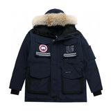Canada Goose Down Jacket Top Version Winter Mid-Length New Men's Parka Coat down Jacket9501M