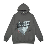 Broken Planet Market Hoodie American Fashion Brand Hip Hop Letters Printing plus Velvet Couple Models All-Match Hoodie-CY