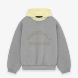 ESSENTIALS Hoodie Top Version Hooded Sweater Double Line Fleece-lined High Street Loose Color Matching Hoodie