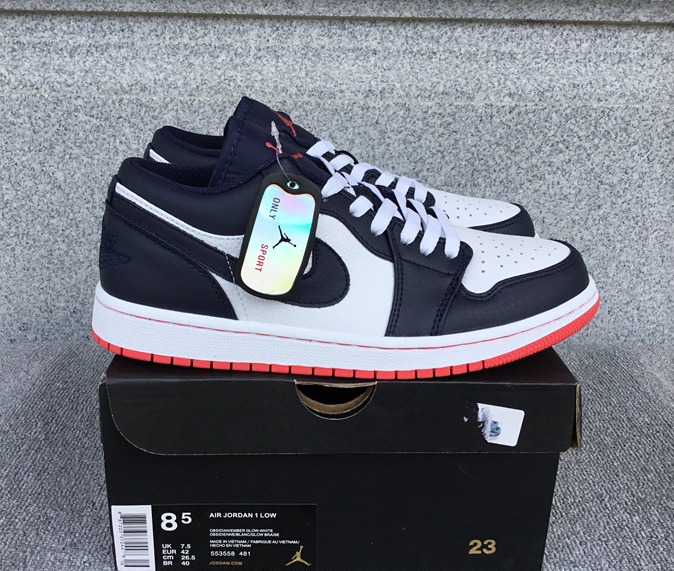 Air Jordan 1 Low shoes New All-Match Trendy Men's Casual Sports Shoes