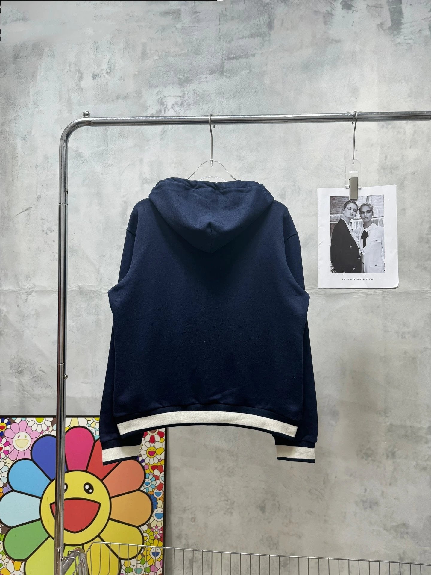 Gucci Hoodie Horizontal Line Letter Print Hooded Jacket Casual Loose Zipper Hoodie Jacket Sportswear os Unisex Cardigan Sweatshirt24ss Autumn and Winter New Products