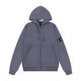 Stone Island Hoodie Trendy Fashion Joker Hooded Zipper Sweatshirt Coat0001