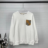 Burberry Hoodie New Autumn Versatile round Neck Sweater BY
