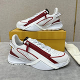 FENDI Shoes 2024New Sports Shoes Men's Color Matching Twill Letters Dad Shoes All-Match Lace-up Casual Shoes Men