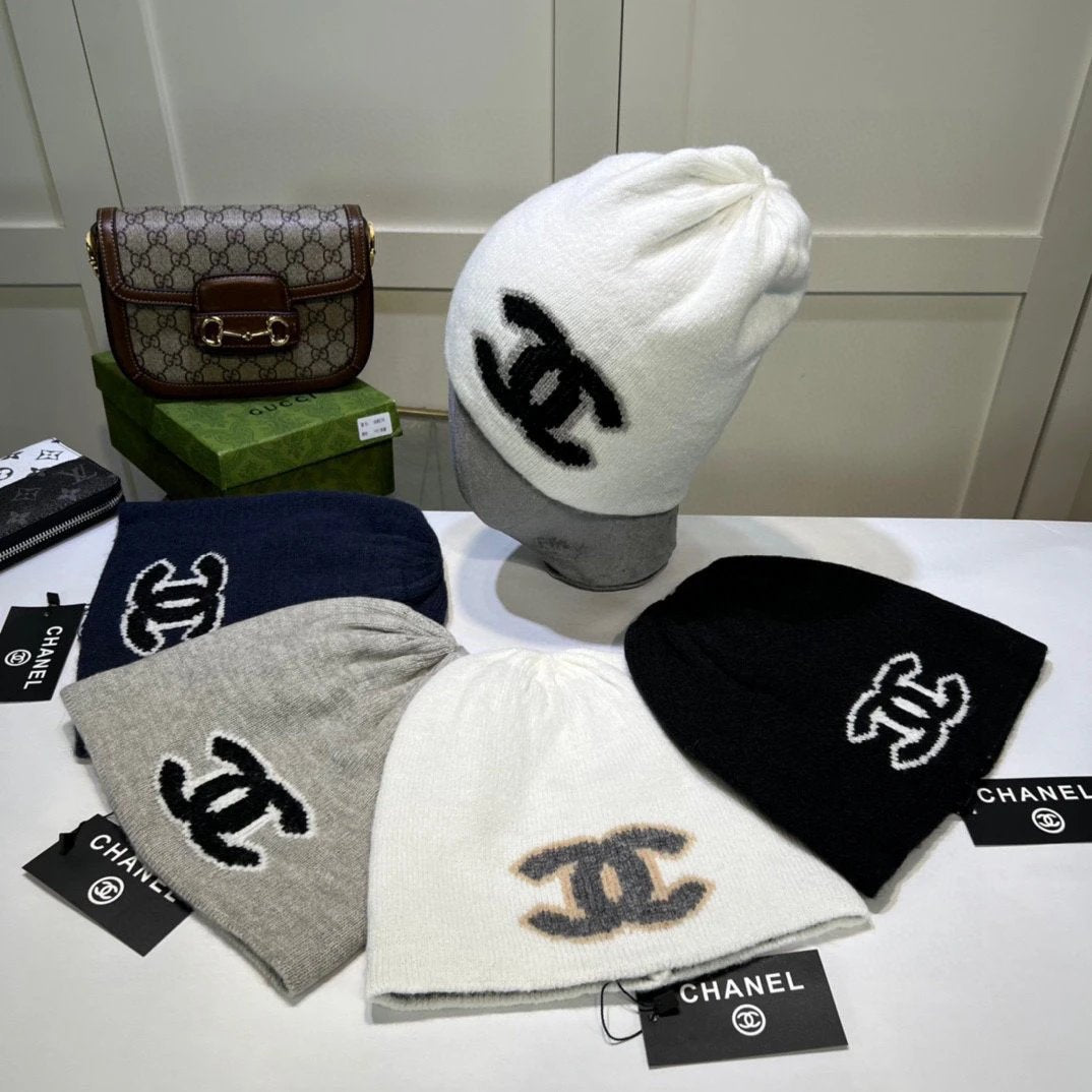 Chanel Hat Casual Knitted Hat High Quality Fashion Fashion Brand