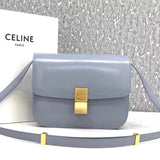 Celine women's bag Top version 【Original Surrogate Shopping Grade】Classic ClassicBox Package Square Bag Stewardess Bag TRIOMPHE Arc De Triomphe box Bag Flap Bag Shoulder Bag Messenger Bag New Women's Bag Teen18.5cm Small Size192532Medium24cm88007