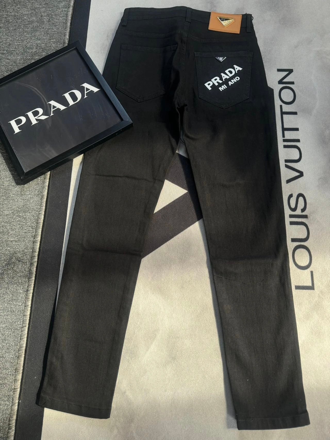 PRADA Jeans Classic All-Matching Comfortable Jeans026