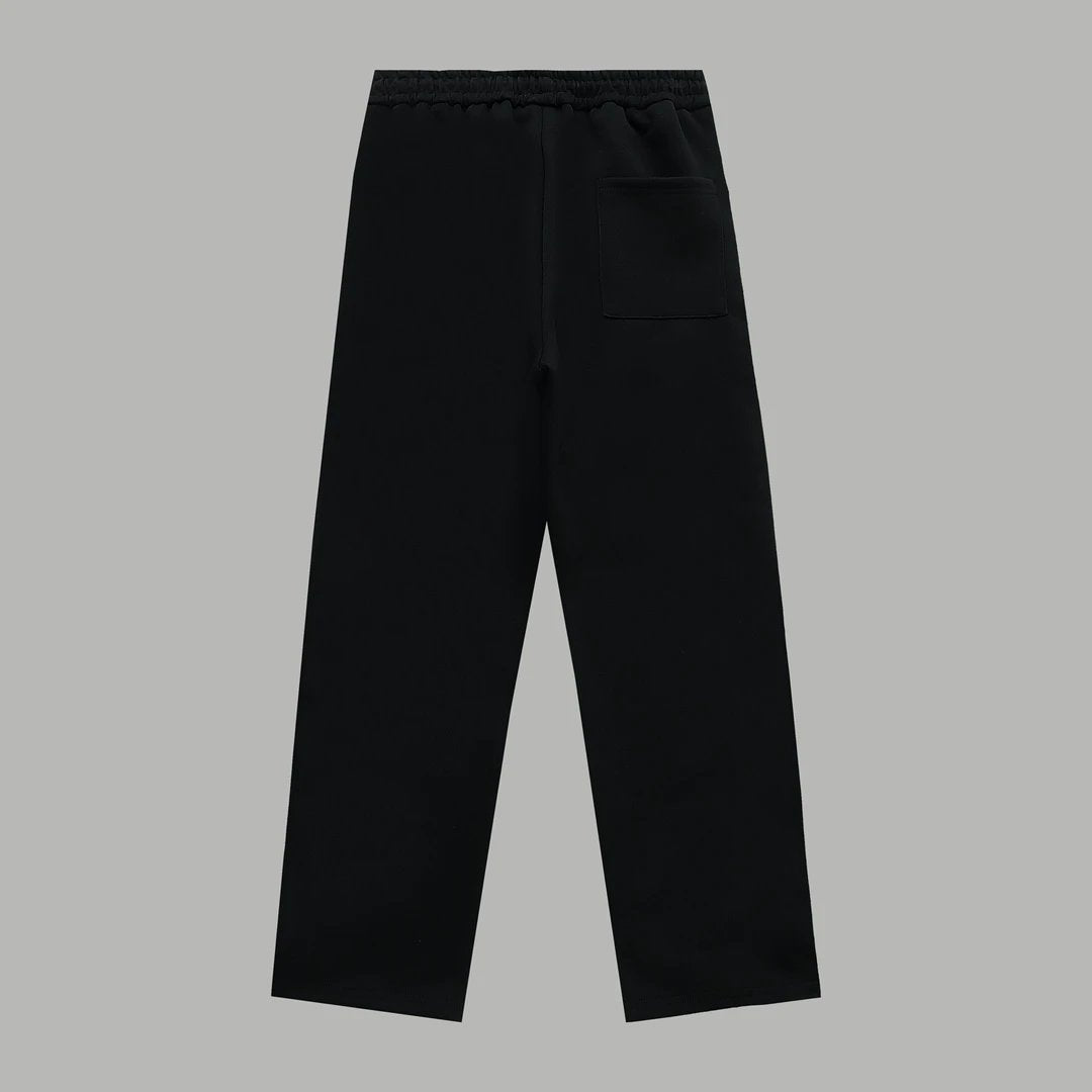 PRADA Sweatpants Triangle Logo Webbing Straight Sweatpants Sports Pants Autumn Unisex Long Pants Drawstring Winter Loose Plus Size Casual Pants High Waist