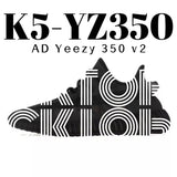 Adidas Yeezy 350 shoes Fashion Trendy Brand Sneaker Men's and Women's Casual Shoes Running Shoes