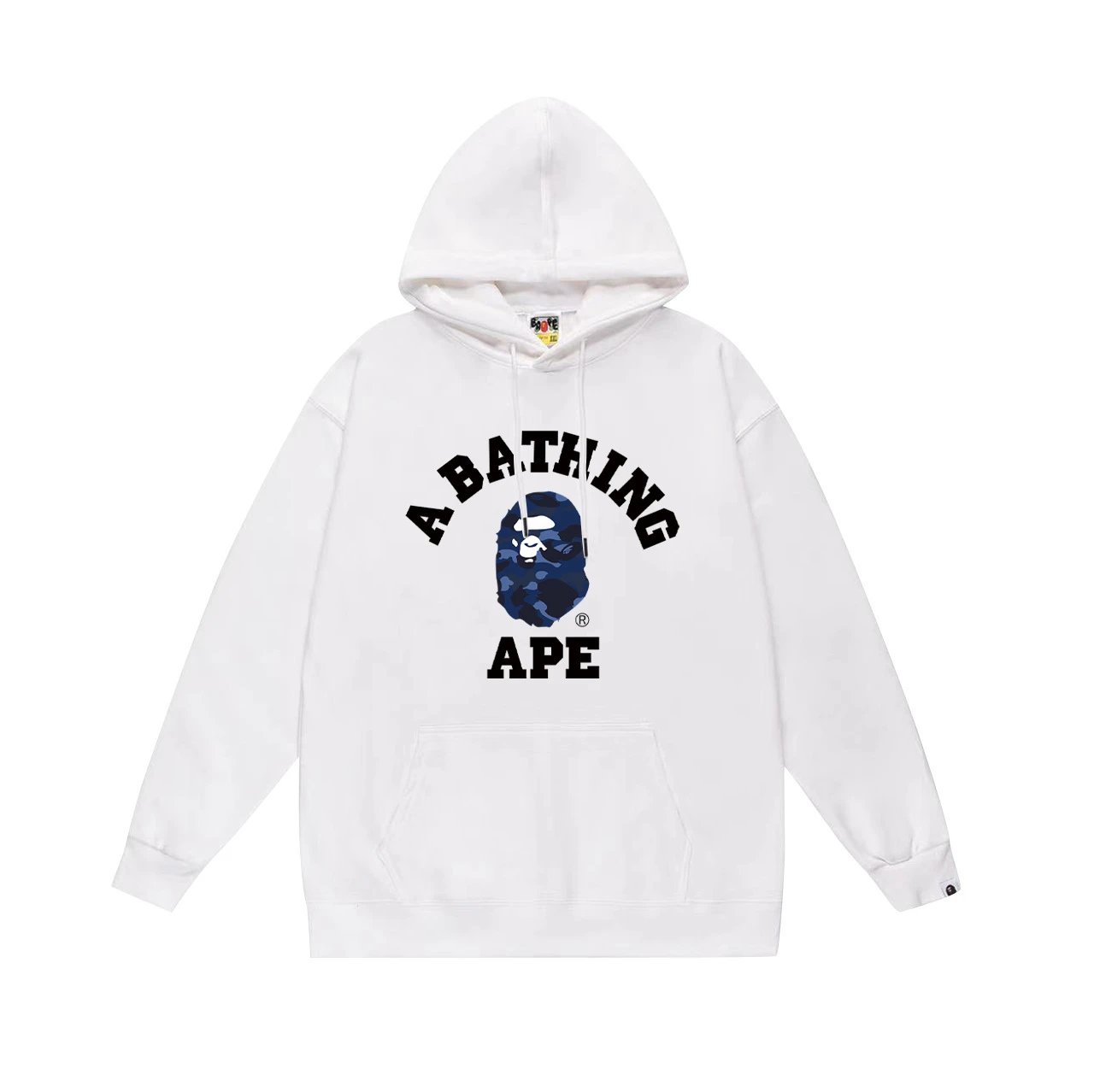 Bape Hoodie 2024Autumn and Winter New Japanese Fashion Brand Pullover plus Size Loose Hoodie Male and Female Couples Wear Teen Fashion Brand Sweater-CY