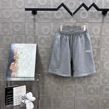 Dior shorts Front Body 3D Glue Letters logo Five-point Shorts25ss New Drawstring Casual Pants for Men and Women, Summer Style5Two-in-One Casual Sweatpants Pure Cotton Joggers