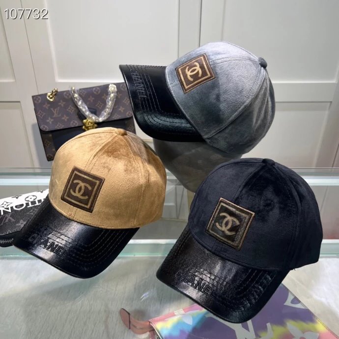 Chanel Hat Counter New Original Baseball Cap，Autumn and Winter Horse Hair Three-Dimensional Embroidery，Exquisite and Flawless！Original Quality，Exclusive Physical Shooting。