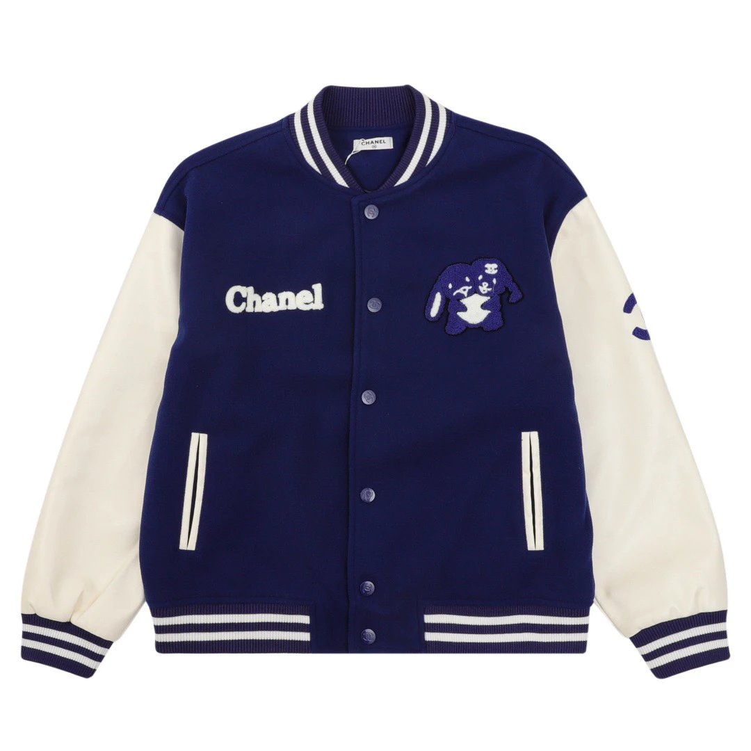 Chanel Jackets Casual Jacket High Quality Fashion Fashion Brand Stitching Flocking Embroidered Baseball Uniform Jacket Coat
Warm Tips：Hand Wash Or Dry Cleaning Is Recommended.！！Same Style for Men and Women
Size：XS-L