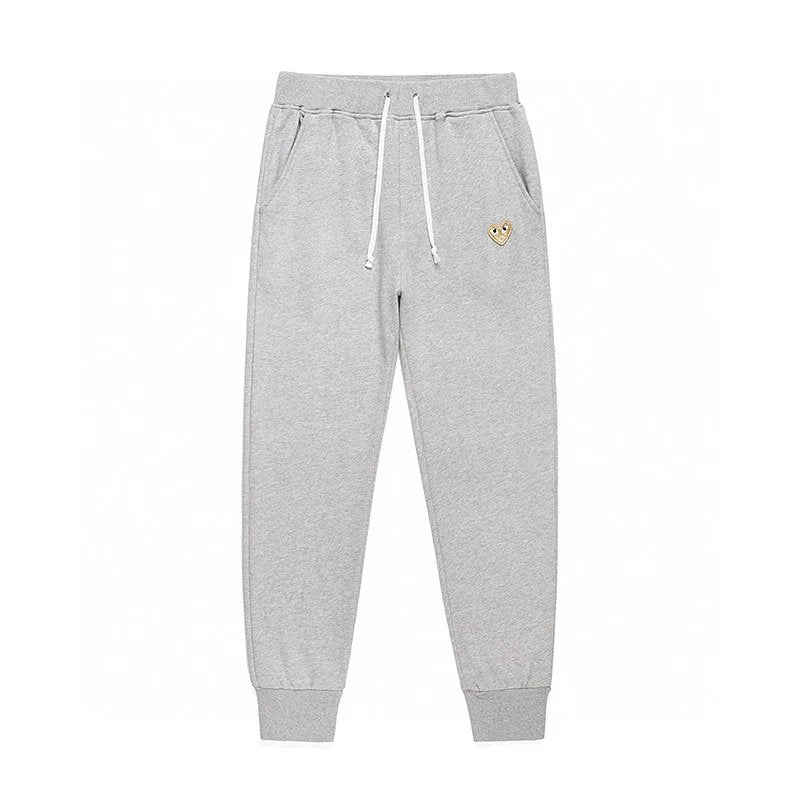 Rei Kawakubo Sweatpants Top Version Counter Same Style Cotton Sweat Pants Same Style for Men and Women Loose Fashion Brand2024Versatile Casual Pants Sports Trousers