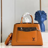 Louis Vuitton LV Women's Bag Top version 2022New Women's Bag Water Ripple Series MarelleToteBB One-Shoulder Crossbody Handbag Color Matching Large Bag M59952Black Small m59950Blue Small m20520White and Small m59954Black Big
