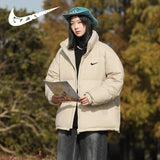 Nike Jackets 2024Winter down Jacket Sports Travel Mountaineering Warm Couple Coat Women