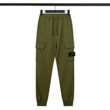 Stone Island Sweatpants New European and American Fashion Brand Multi-Pocket Outdoor Leisure Sports Pants Loose Slimming Sweatpants