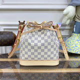 Louis Vuitton LV Women's Bag Top version Classic Bucket Bag M42224M40817NOénoe Drawstring Bucket Bag Coated Canvas Women's Cow Leather Bag Shoulder Bag Crossbody Bag Commuter Bag M40818