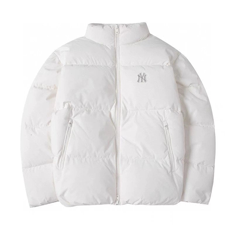 MLB Down Jacket Top Version Yu Shuxin Same Style Men's and Women's Casual Coat Couple Short down Jacket Winter New