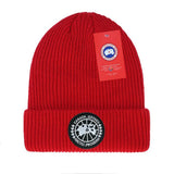 Canada Goose Hat Wool Hat Outdoor Slipover Knitted Hat-CY