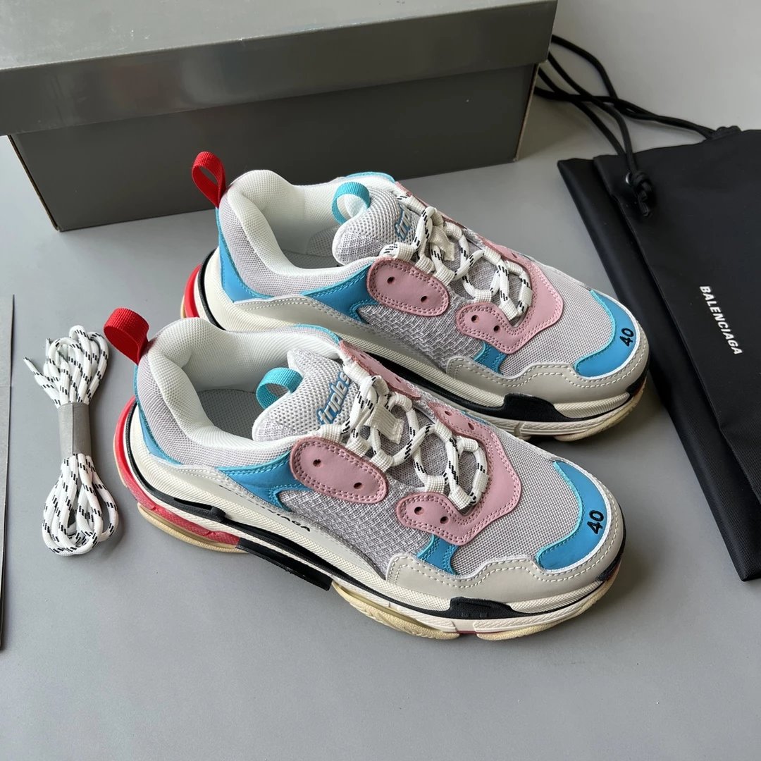 Balenciaga Shoes Fashion Trendy Brand Sneaker Men's and Women's Casual Shoes Running Shoes