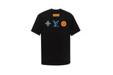 Louis Vuitton LV T-shirt Back Letter Four-Leaf Flower Print logo round Neck Short Sleeve25ss New Pure Cotton Unisex Style T T-shirt OS Loose Fit Base Shirt Top Half Sleeve T-Shirt