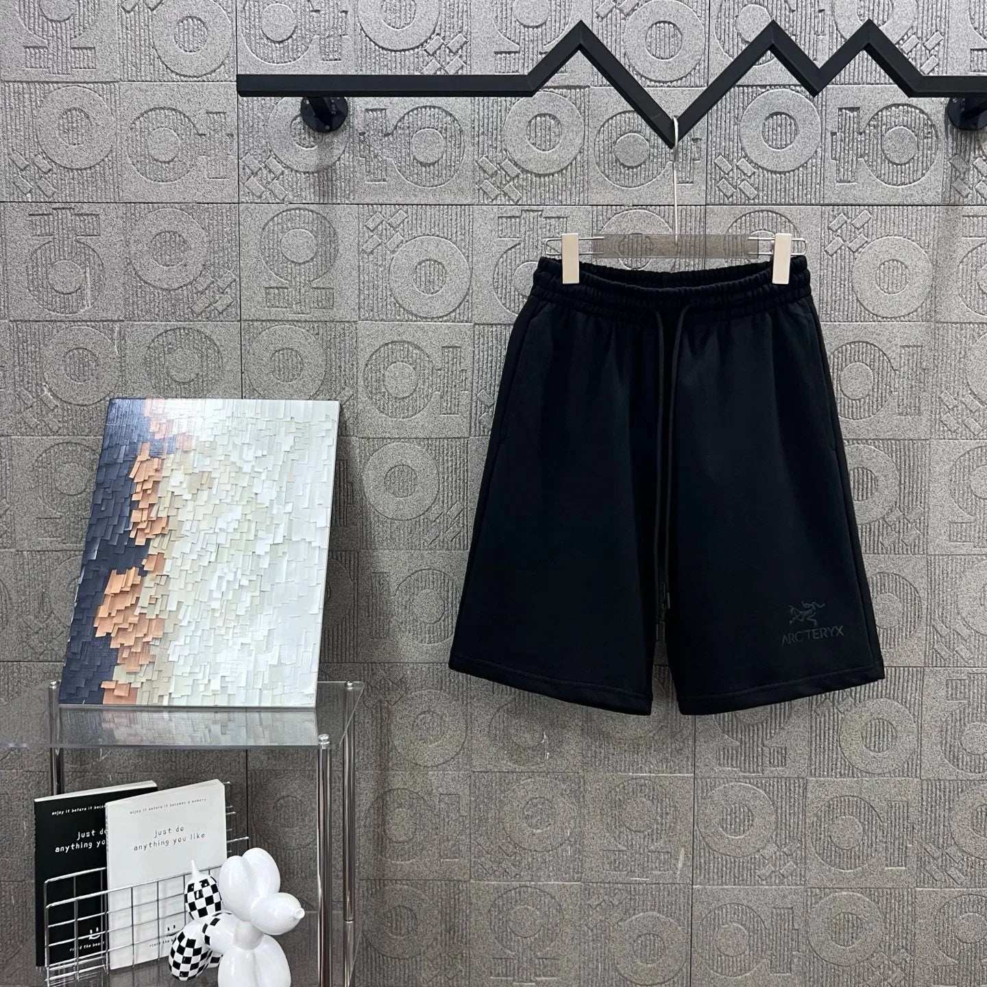 Arc'teryx Shorts Former Brand Letter Pattern Print logo Five-point Shorts25ss New Drawstring Casual Pants for Men and Women, Summer Style5Two-in-One Casual Sweatpants Pure Cotton Joggers