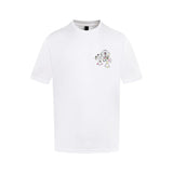 Chrome Hearts T-shirt Embroidery logo round Neck Short Sleeve25ss New Pure Cotton Unisex Style T T-shirt OS Loose Fit Base Shirt Top Half Sleeve T-Shirt