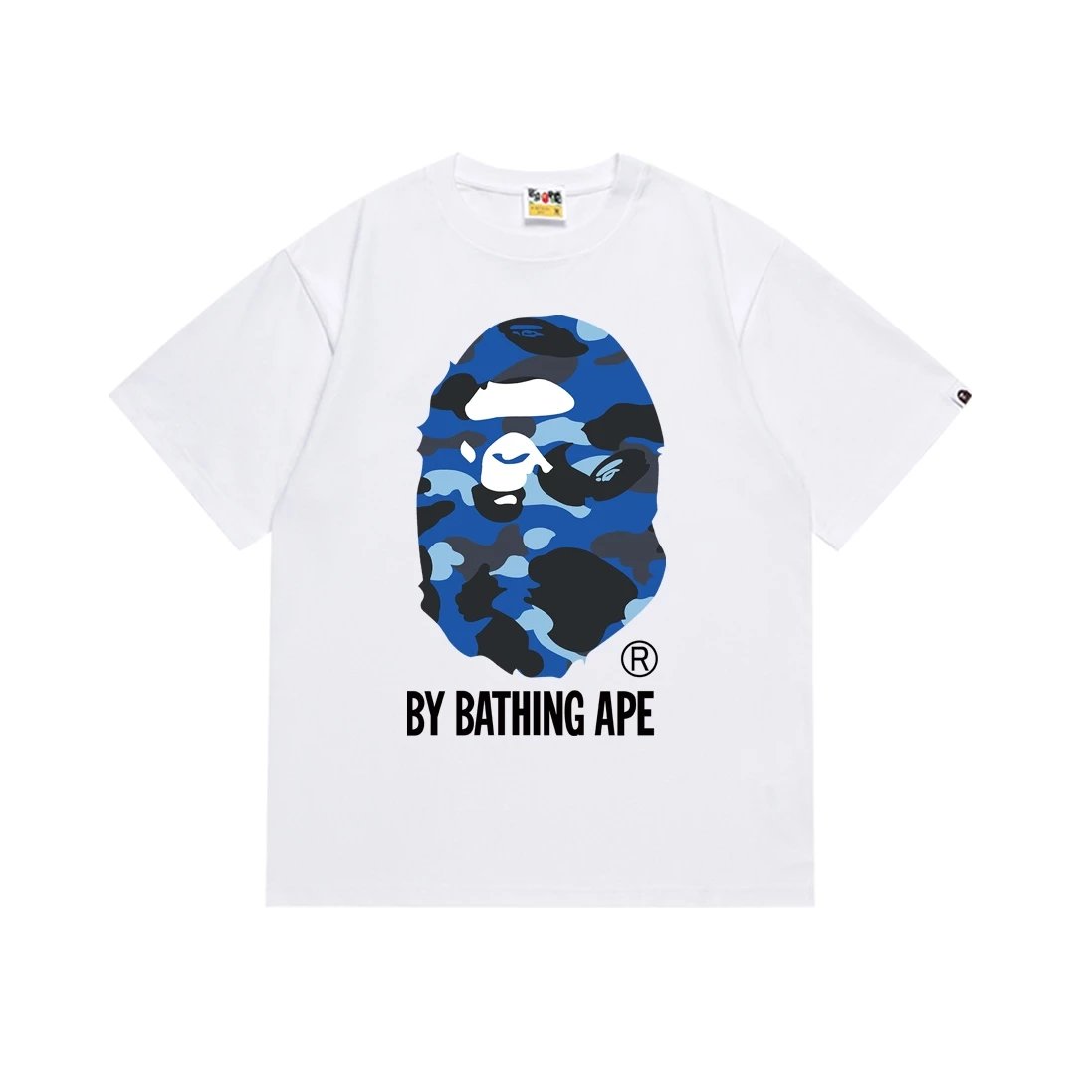 Bape T-shirt Fashion Brand Simple Fashion All-Matching T T-shirt DD