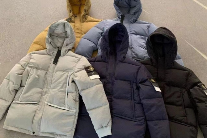 Stone Island Down Jacket/Vest 2024New Trendy All-Match Cotton Coat Jacket-CY