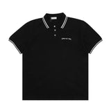 Dior T-shirt Handwritten Letters on the Chest logo Embroidery POLO Shirt Lapel Short Sleeve25ss New Unisex Style OS Loose T Summer Half Sleeve Business Shirt Plus Size T-Shirt
