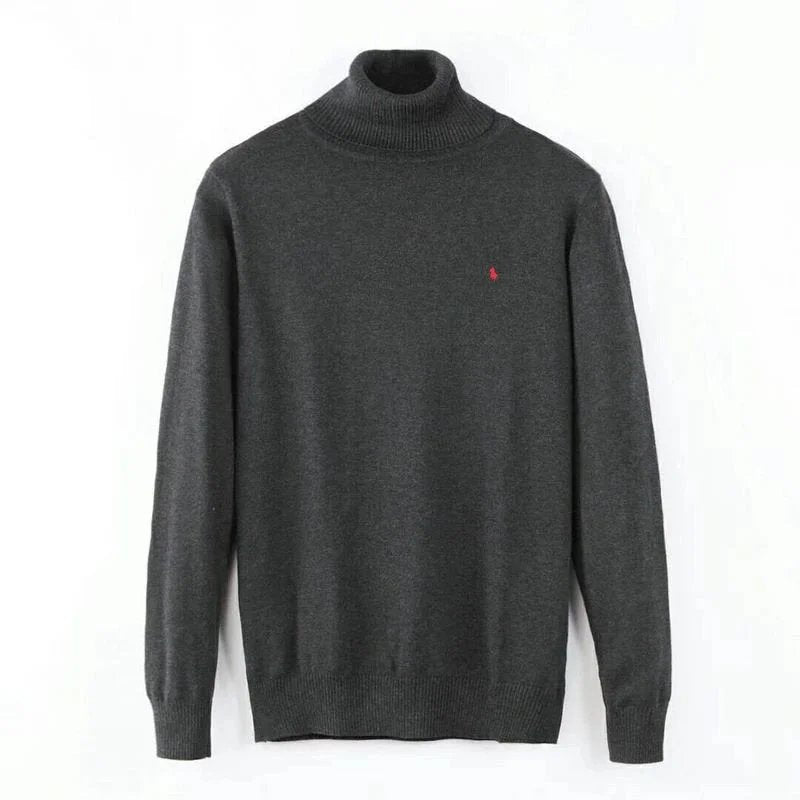 Ralph Lauren Sweater Knitwear round Neck Pullover Men's Bottoming Casual Winter Thickened New Sweater Zipper