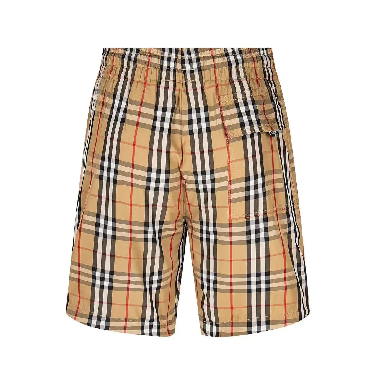 Burberry Shorts Plaid Print logo Beach Shorts25ss New Five-Point Pants os Loose Quick-Dry Unisex Casual Trendy Brand Big Shorts5Pants