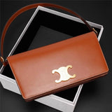 Celine women's bag Top version 【Ceiling Level】2022Autumn and Winter New Underarm Bag trapezetriomphe Retro Arc De Triomphe Underarm Bag Clutch Shoulder Bag Genuine Leather Bag Women's Bag