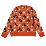 Gucci Sweater Limited Mickey Mouse Five-Star Red Sweater Sweater