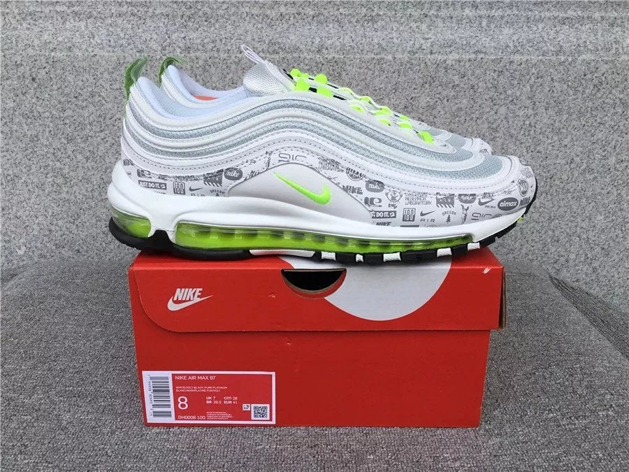 Nike Air Max 97 shoes Casual New Trendy Breathable Sports Running Shoes