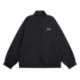 Balenciaga Jackets Matching Pants Half-Zip Letter Embroidery Sports Set Limited Stand Collar Jacket Coat Casual Loose Cardigan os Unisex Style24ss Autumn and Winter New Products