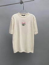 Louis Vuitton LV T-shirt 25ss New Product T Unisex T-Shirt OS Loose Fit Base Shirt Top Half Sleeve T-Shirt