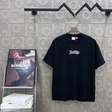 Burberry T-shirt Chest Letter Embroidery logo round Neck Short Sleeve25ss New Pure Cotton Unisex Style T T-shirt OS Loose Fit Base Shirt Top Half Sleeve T-Shirt