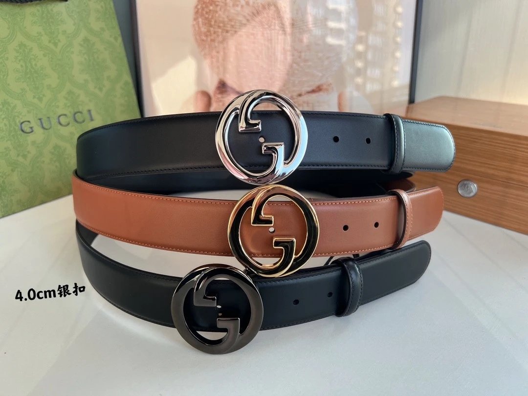 Gucci Belt Top version 4.0cm Men's and Women's Classic Belt Casual Fashion Belt Imported from Italy Cowhide Leather Pairs g Belt Ancient Home g Jiaguqi Guqi Pant Belt Man's Belt Pants Belt Men's Leather Belt Buckle Light Luxury Business Youth Leisure Birt